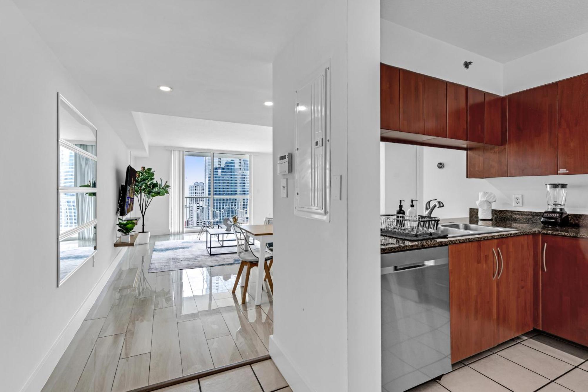 Apartmán Lux 2B/2B Brickell - Free Parking Miami Exteriér fotografie