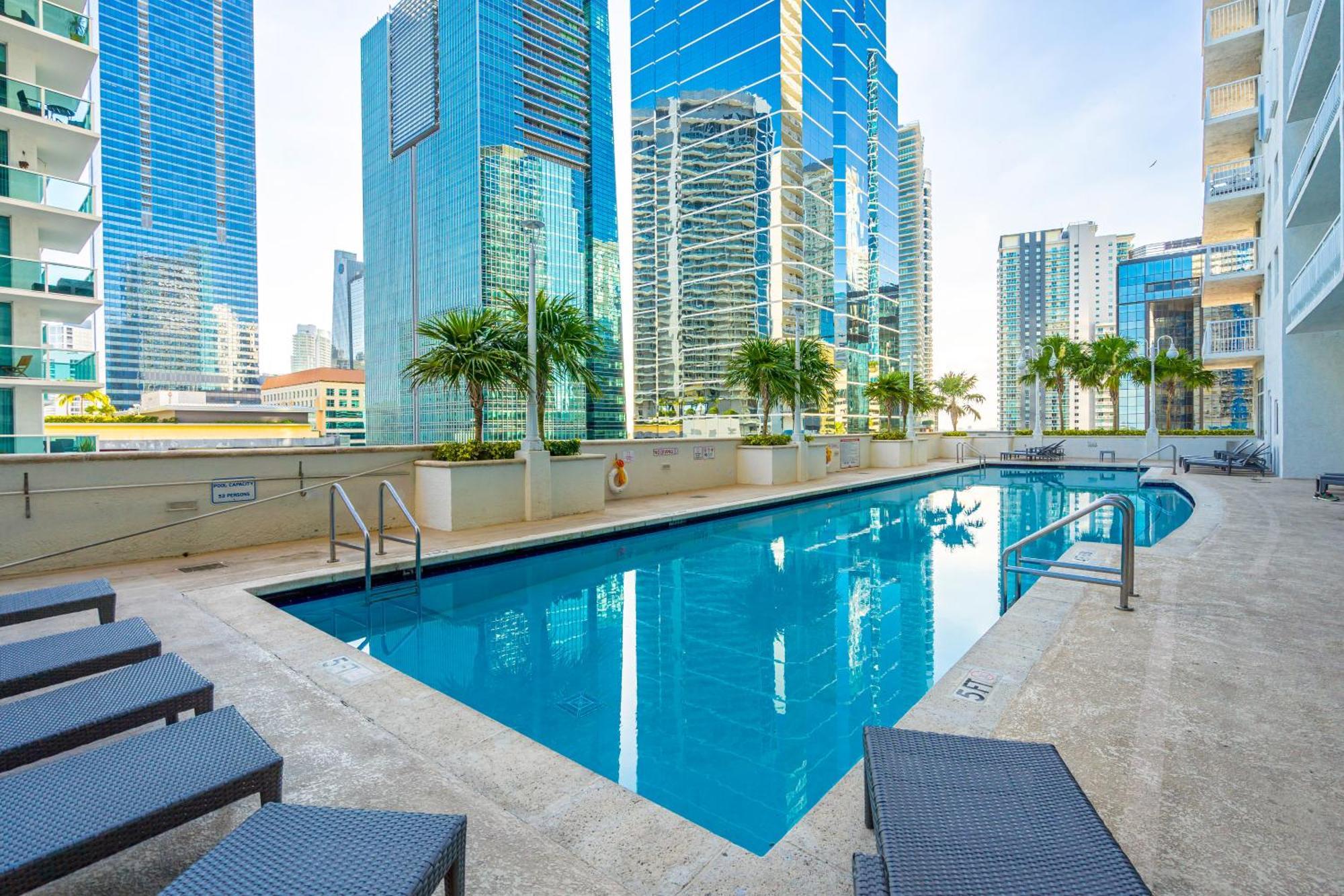 Apartmán Lux 2B/2B Brickell - Free Parking Miami Exteriér fotografie
