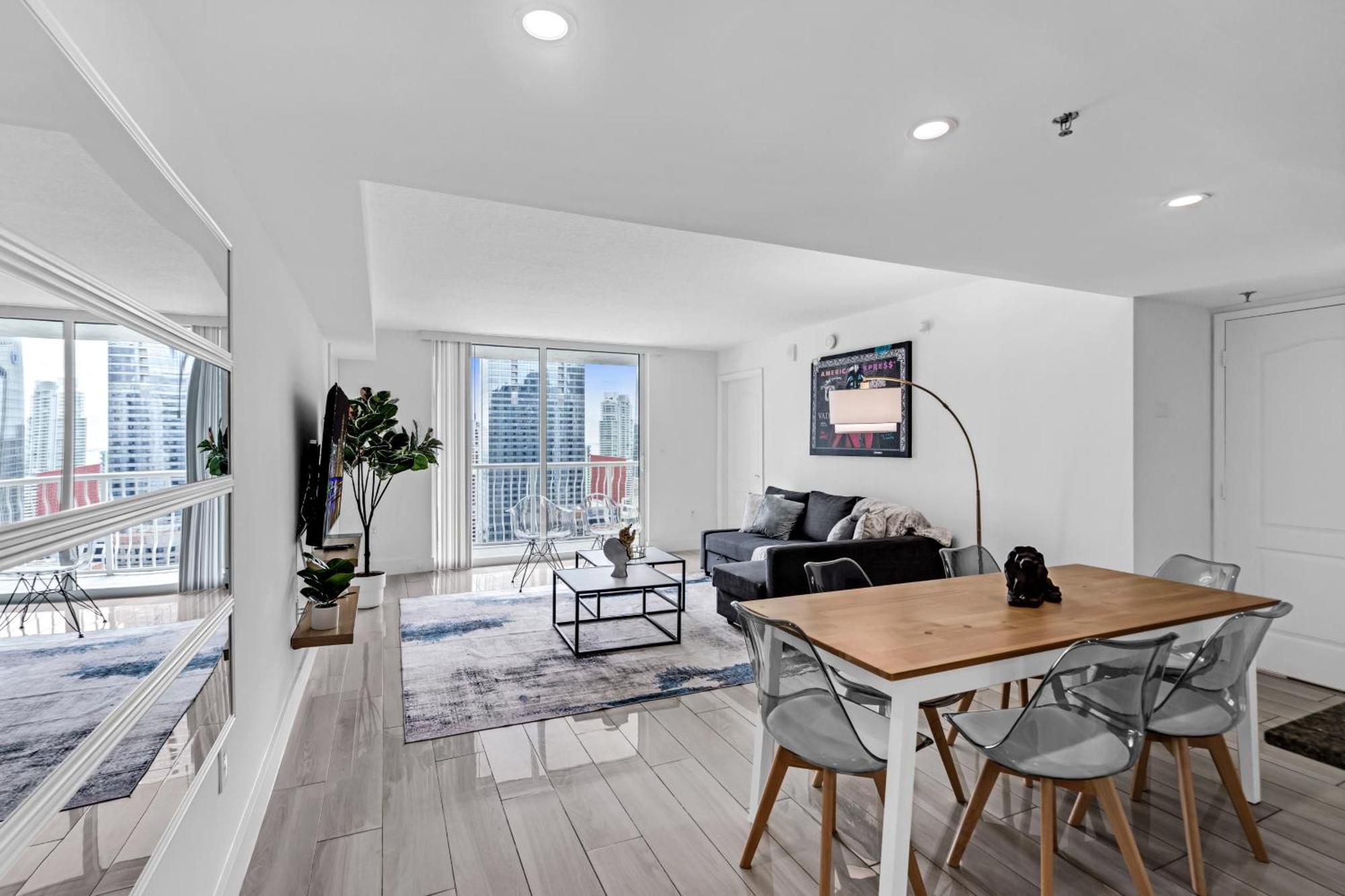 Apartmán Lux 2B/2B Brickell - Free Parking Miami Exteriér fotografie