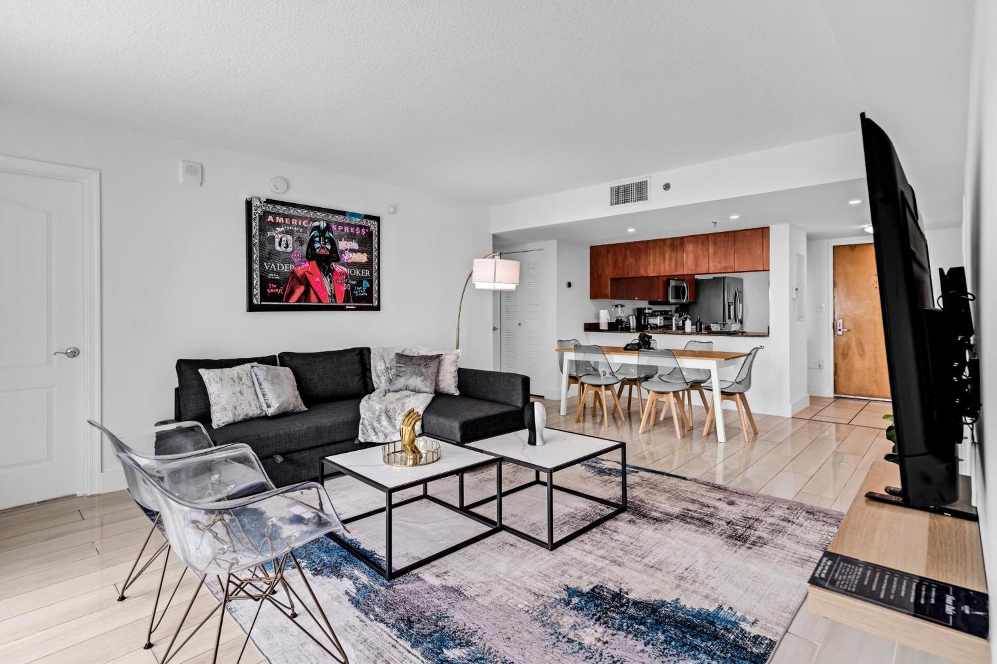Apartmán Lux 2B/2B Brickell - Free Parking Miami Exteriér fotografie