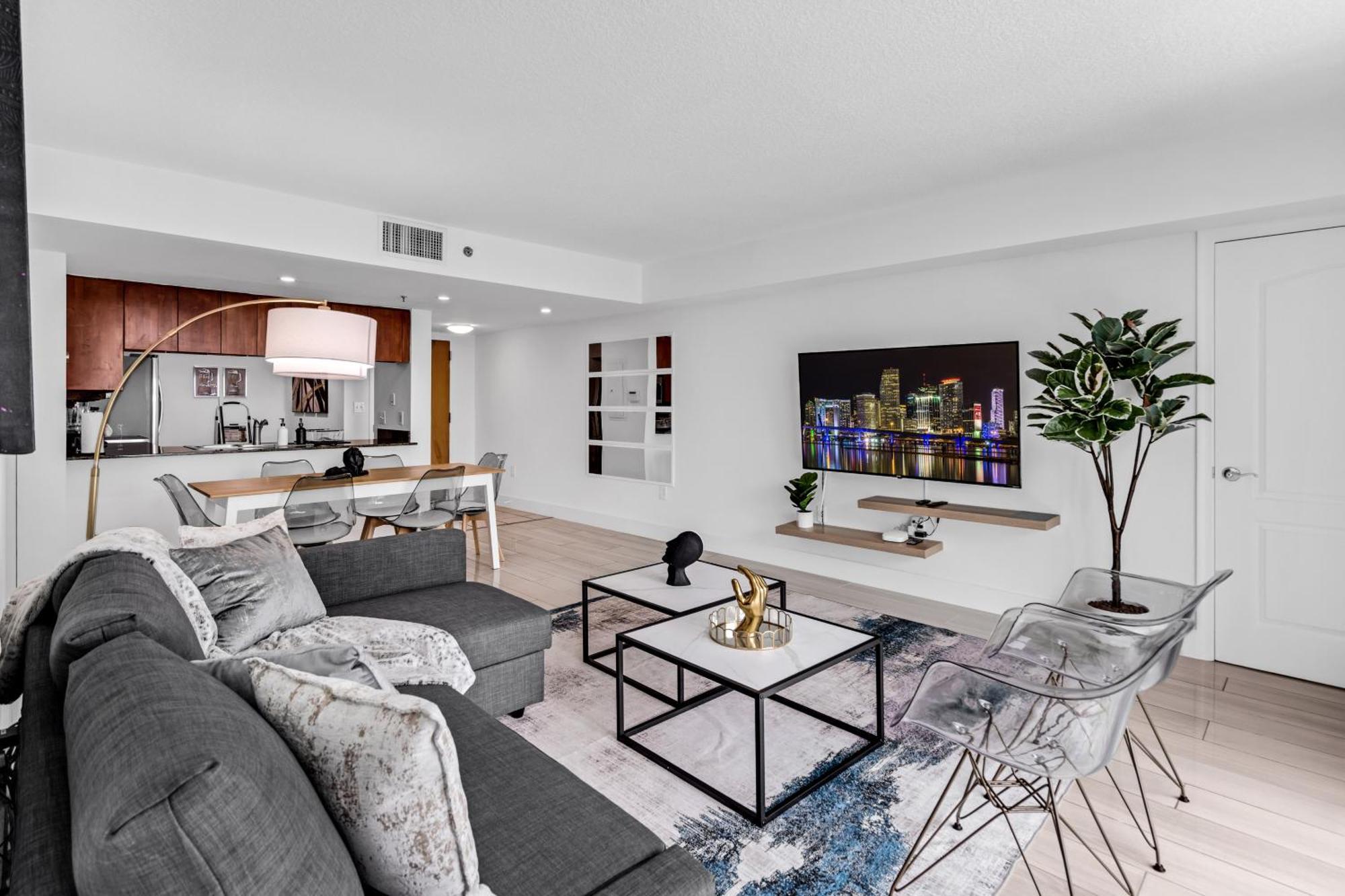Apartmán Lux 2B/2B Brickell - Free Parking Miami Exteriér fotografie